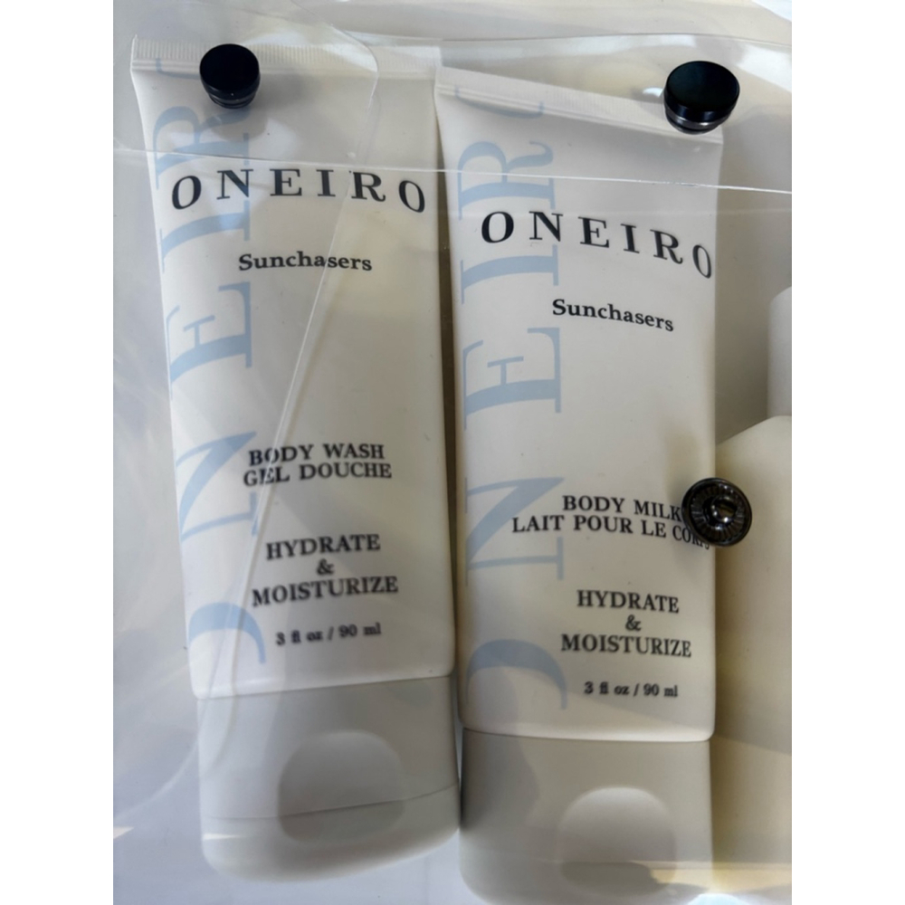 Oneiro Sunchasers Travel Set - Body Wash, Milk lotion, Shampoo, Conditioner - Picture 4 of 7
